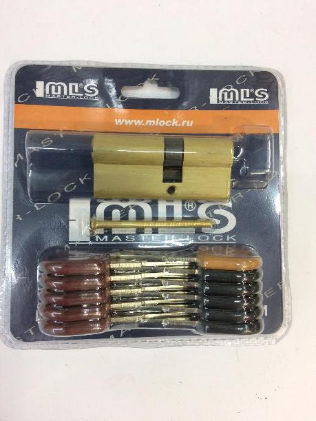 МЦ Master Lock 100мм (65\35) (блистер) кл\кл 5-1-5