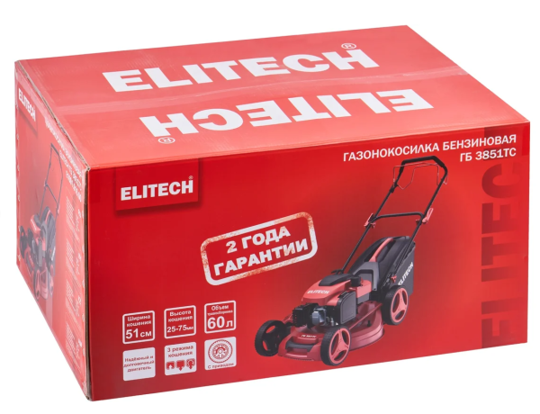 Газонокосилка бензиновая ELITECH ГБ 3851ТС (E1601.016.00)