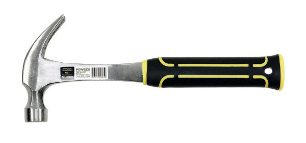 Молоток 450гр, гвоздодер с цельнометаллической ручкой, ЭНКОР