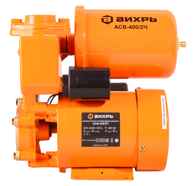 Насосная станция Вихрь ACB-400/2Ч