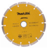 Диск алмазный сегментный Makita 180х5.4, асфальт, кирпич, бетон, мрамор A-84121