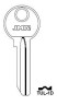 заготовка для ключа TUL-1D Silca