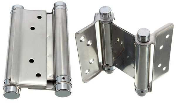 Навес дверной "Барный" KL-120мм никель