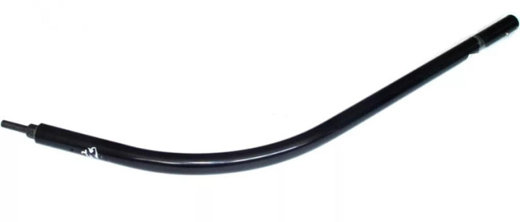 Труба в сборе для электрокос нижняя КРИВАЯ D-25 квадрат 010006(G2)