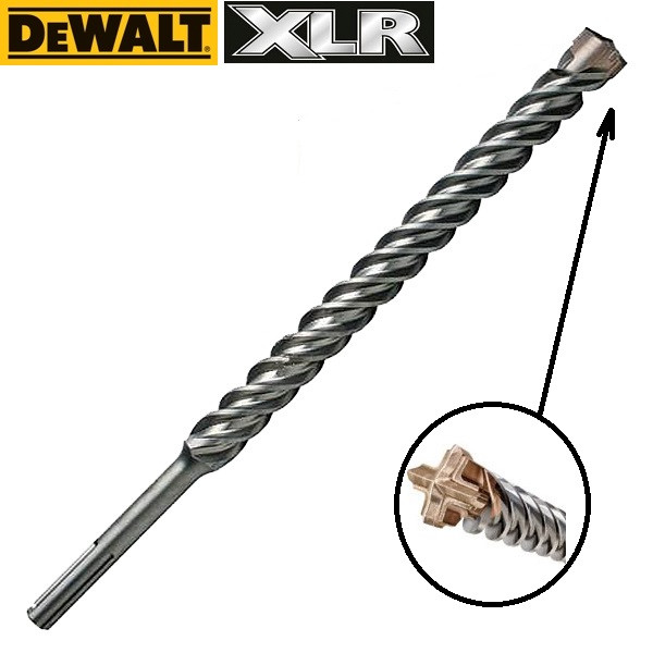 Бур SDS-Max 20x 540/400мм, XLR, по железобетону, высокоскоростной, суперизносостойкий DT60817-QZ DeWALT