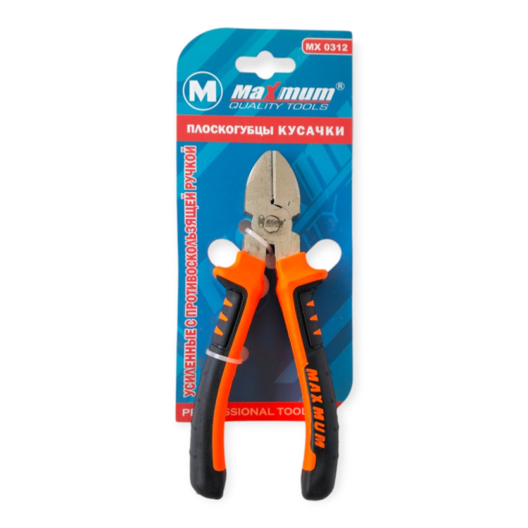 Пассатижи синие бокорез MX0322-6 /60