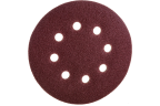 Круг шлифовальный PATRIOT 125мм, Р80, 8 отверстий, на липучке, 5шт