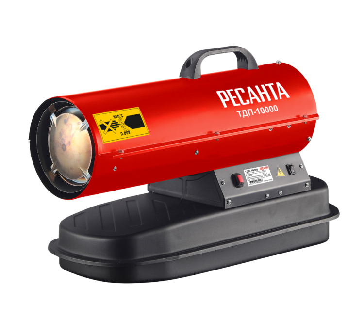 Дизельная тепловая пушка прямого нагрева Ресанта ТДП-10000
