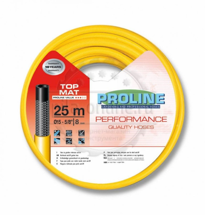 Шланг армированный Пвх Idro MAT25 м FITT 1/2