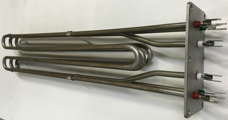 ТЭН Блок 9.0кВт 3хТЭН145А6.5/3.0 J230/ L=38см. (316L зам.ТЭН 444 АБАТ) 001.30