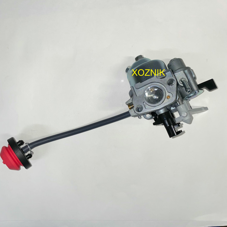 Карбюратор в сборе с подкачкой 168F (GX-160) с бензокраном