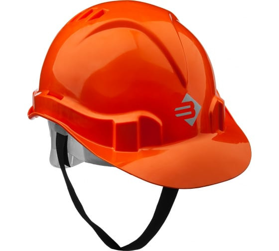 Каска строительная оранжевая