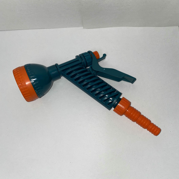 Пистолет поливочный 8-ми позиционный со штуцером MD64 Турция