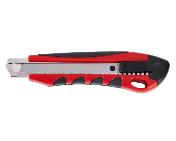 Нож с сегм.лезвием 18мм ABS пластик ELITECH ДМ 410101