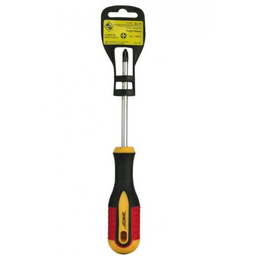 Отвёртка Ph2х150мм трёхкомпонентная ручка ЭНКОР 19677