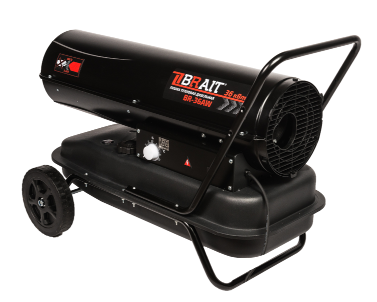Дизельная тепловая пушка прямого нагрева BRAIT BR-36AW