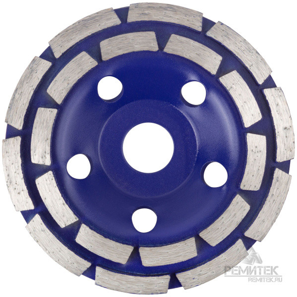 Диск алмазный шлифовальный, двойной сегмент 125x22.2 мм CUTOP 63-12560