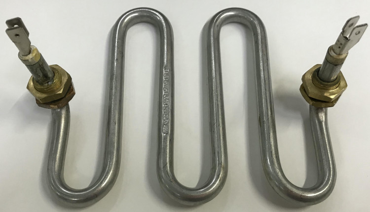 Тэн для Турецких самоваров 1,5кВт/220В "зигзаг" нержавейка, штуцер Ø12мм GF24 HOZ