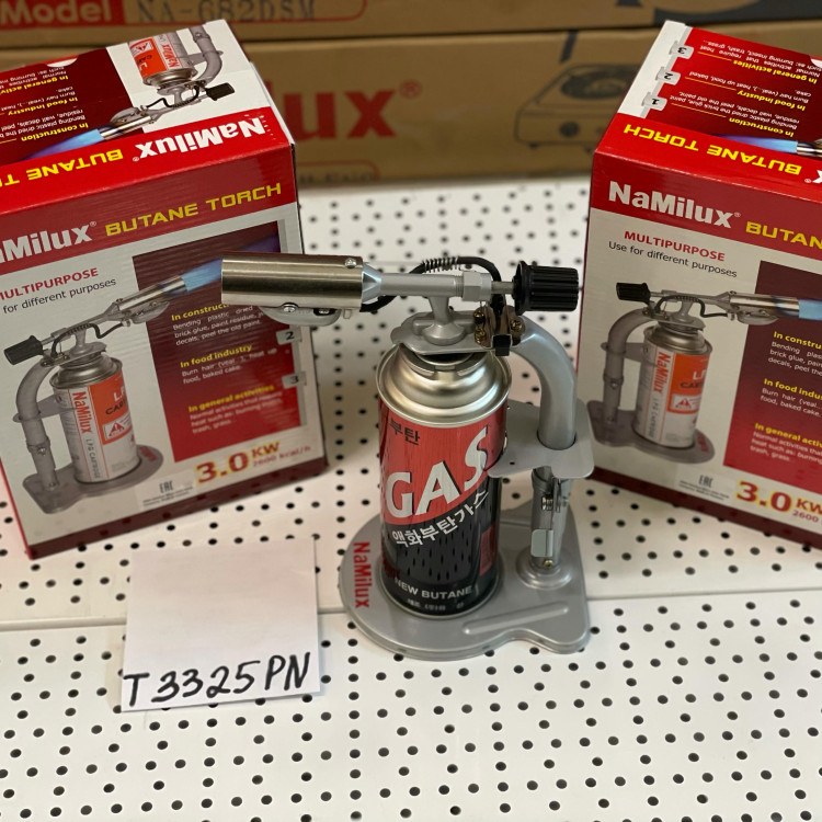 Горелка NaMilux NA-T3325PN с ПОДСТАВКОЙ, с регулятором мощности 2.3кВт