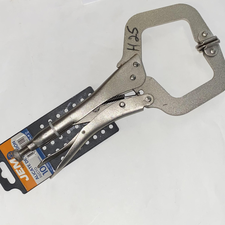 Зажим ручной сварочный с фиксатором L=250мм HOZ