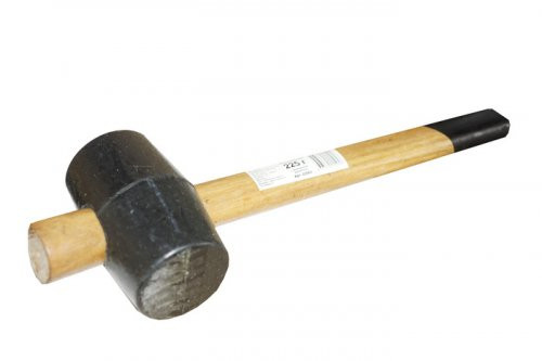 Киянка резиновая 225г. деревянная рукоятка Т/З