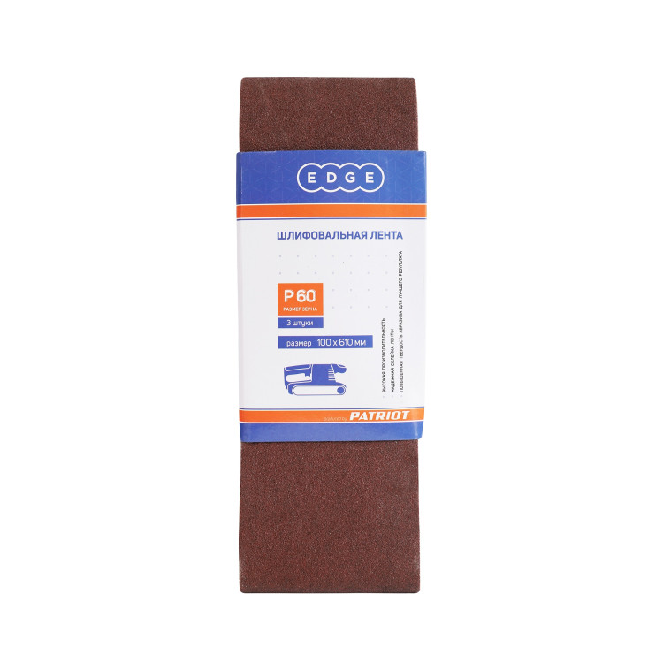 Лента абразивная EDGE by Patriot 100х610, Р60