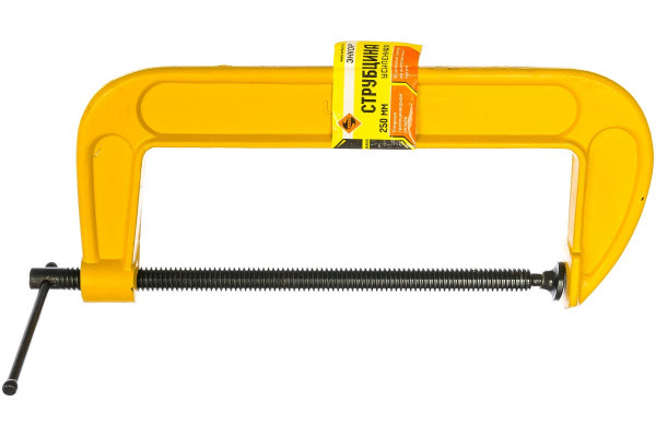 Струбцина усиленная G-образная 250мм, Энкор 48406