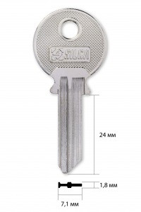 Заготовка для ключа FF11 китай