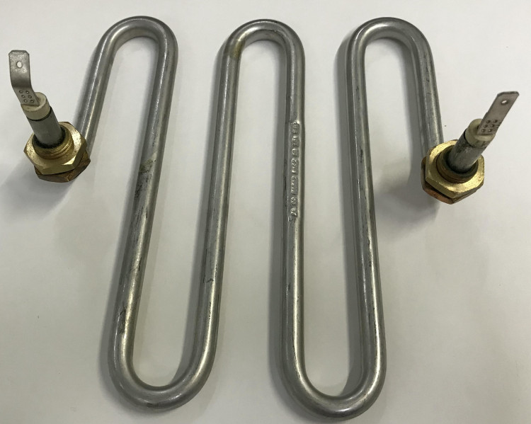 Тэн для Турецких самоваров 2,0кВт/220В "зигзаг" нержавейка, штуцер Ø12мм GF25 HOZ