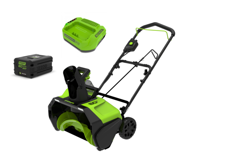 Снегоуборщик аккумуляторный Greenworks GD60PST 2602907UG