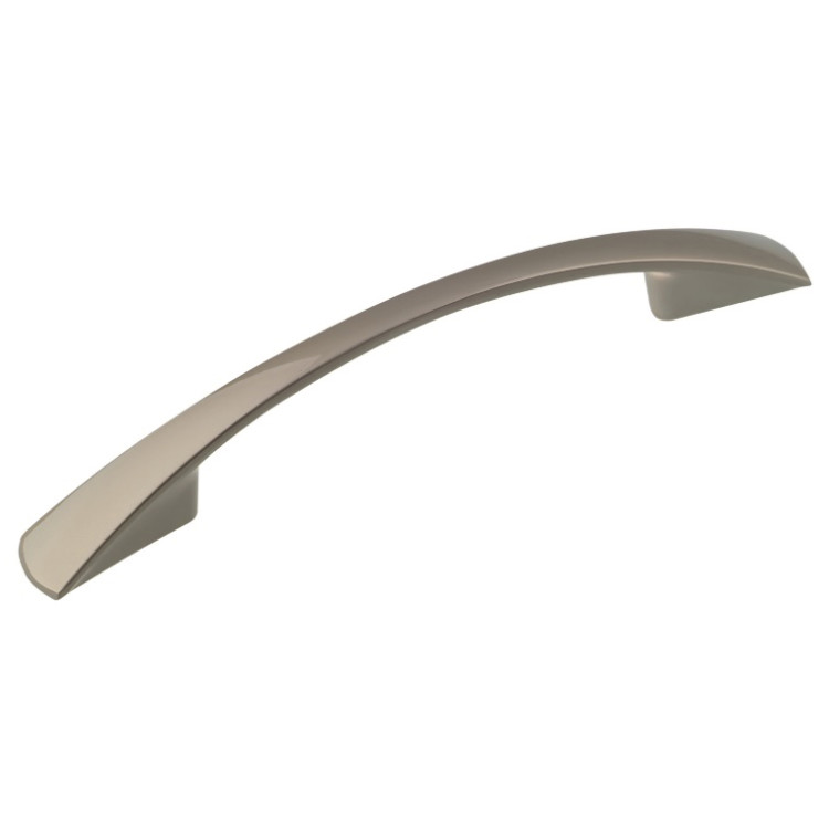 Мебельная ручка-скоба 14.151.05 "Бабочка" (ZY-7C) 128 никель