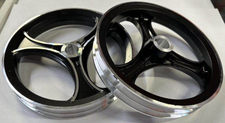 Шкив для мотоблока D-185/D-19мм, 2-ручья, 3-ребра XL4