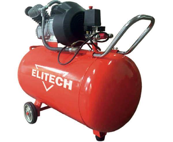 Компрессор коакс. ELITECH КПМ 360/100 (E0503.005.00) 360л/мин-вход, 2,2кВт, 8bar, масляный, 100л, ,72кг