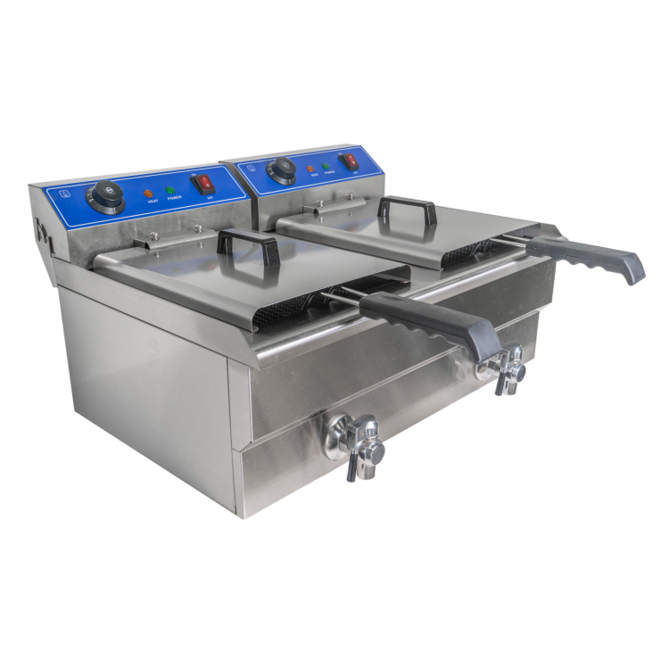 Фритюрница (2 емкости) HEF-10L