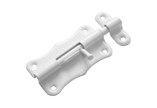 Шпингалет "Домарт" ШФ-80 (белый)