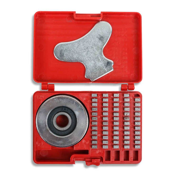 Комплект литер для FRB-770 с колесом тиснения (вогнутые литеры)