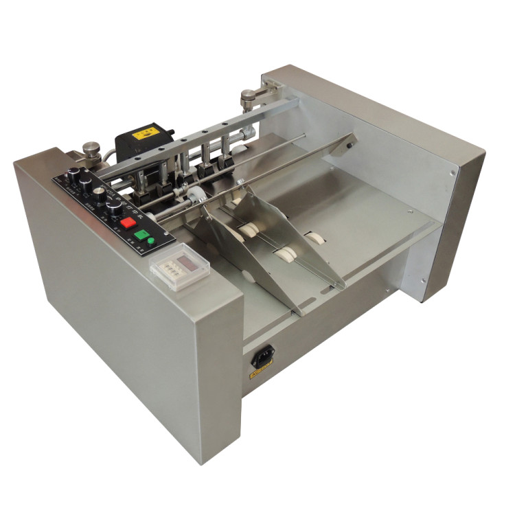 Автоматический датер на твердых чернилах (штамповка) MY-420A (нерж.) (Выставочный образец)