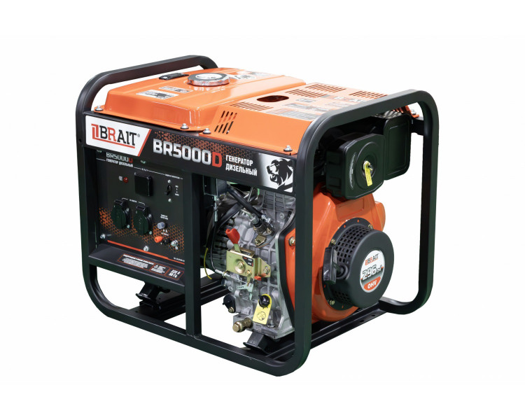 Дизельный генератор BRAIT BR5000D