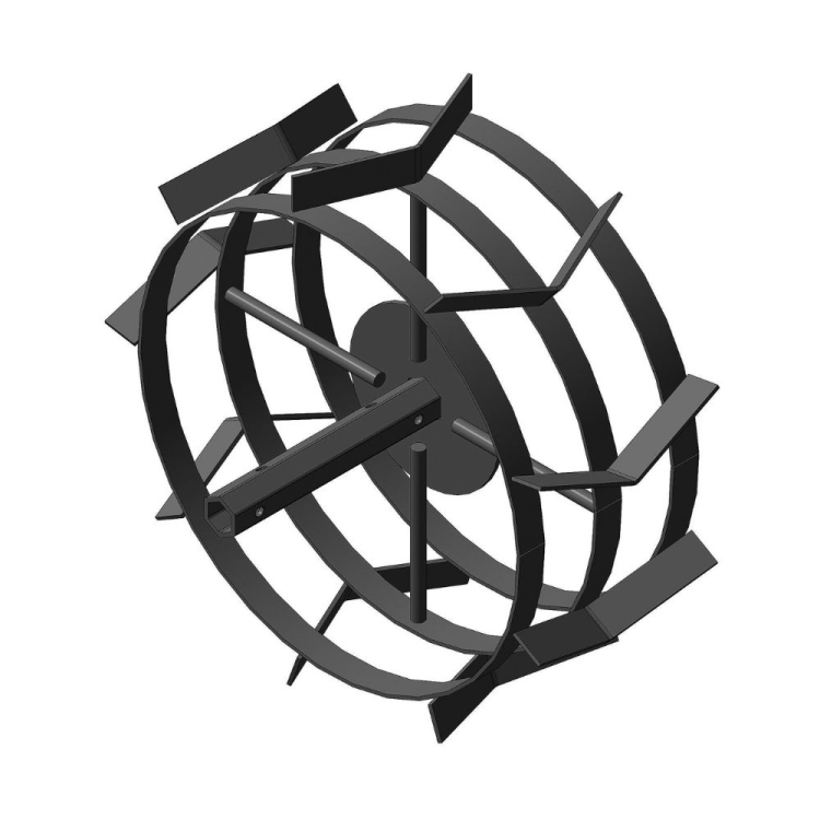 Грунтозацеп МБ Форза, Ока, Каскад, Нева, втулка 210мм, 3 обода ГМБУ24.445.180