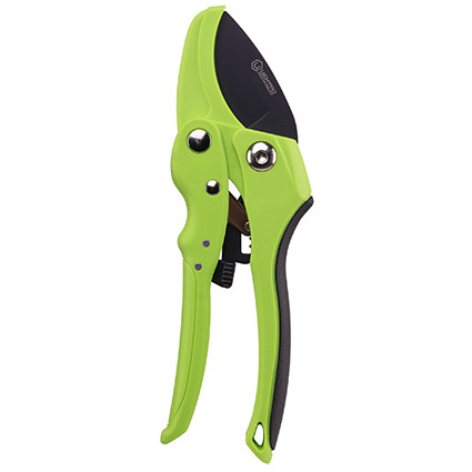 Секатор Центроинструмент 175мм диаметр реза 17мм храповый, контактные ПРОФИ титановый