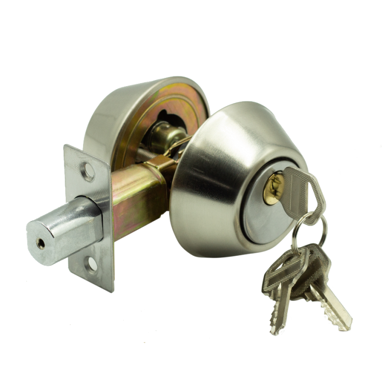 ЗВ deadbolt 102 (кл/кл) Никель (24,6)