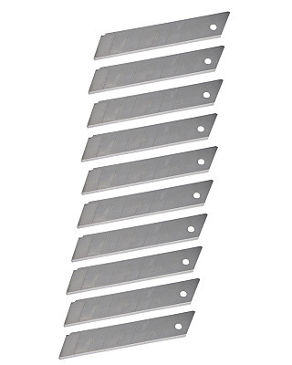 Лезвия сегментированное 25мм. 10шт. Углеродистая сталь ELITECH 420201