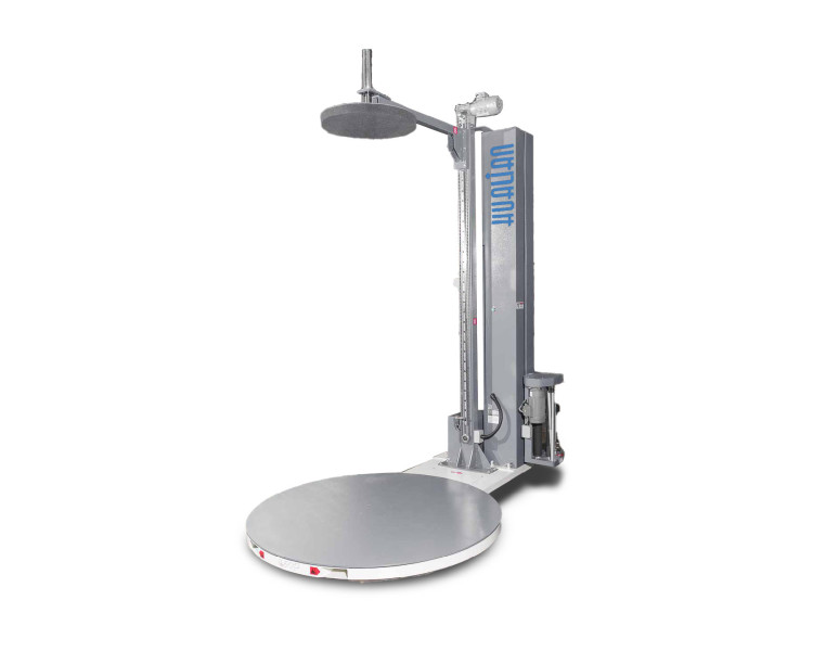 Паллетоупаковщик HL-1500P (Economical) с моторизированной кареткой с престрейчем и прижимом