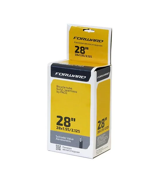 Камера, ITB28, 28* 1.95/2.125, Бутил, Schrader (Av