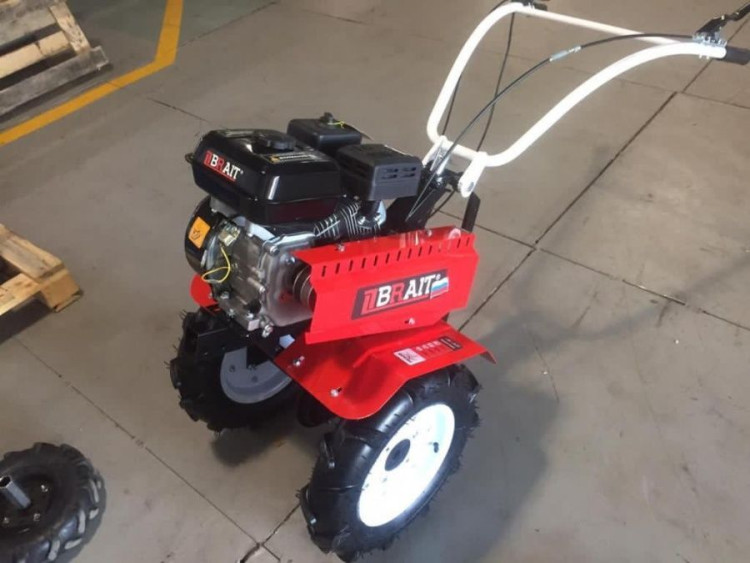 Мотоблок бензиновый BRAIT MKP402 | 7.8 л.с | чугунный редуктор