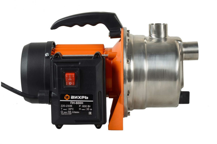 Насос поверхностный Вихрь ПН-600Н