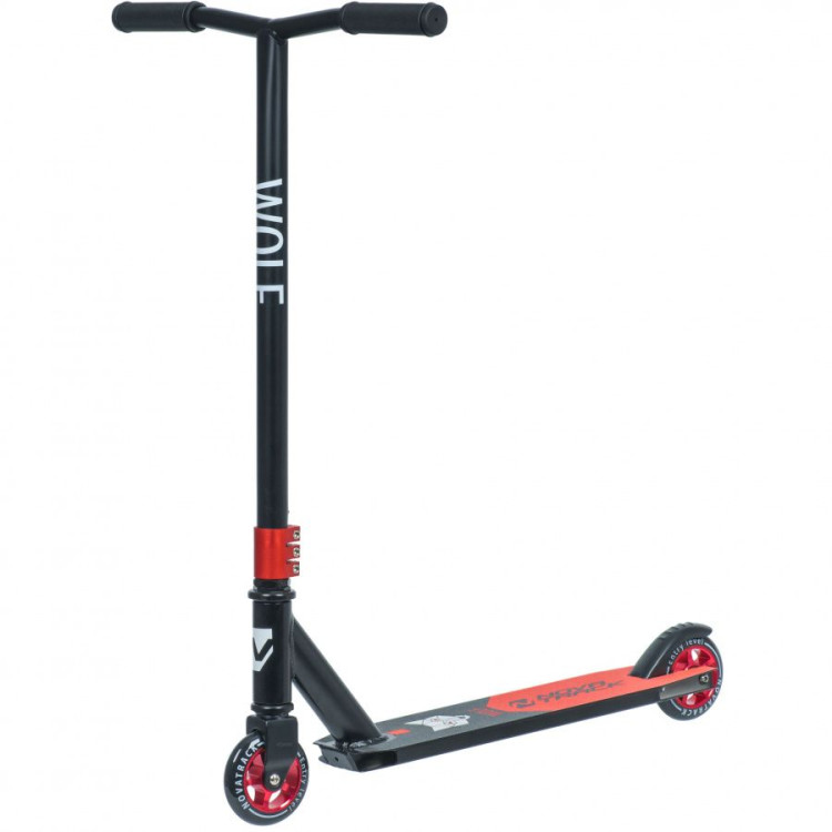 Самокат трюковый NOVATRACK Wolf El (колеса 100*100 мм)