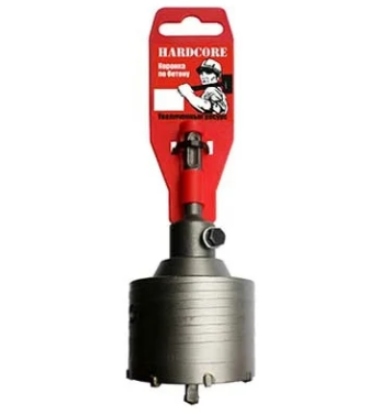 Коронка 150мм по бетону в сборе