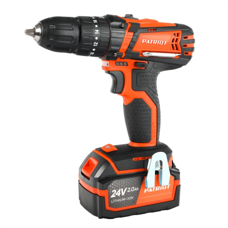 Аккумуляторная дрель-шуруповерт PATRIOT BR 241Ues-h Li-lon