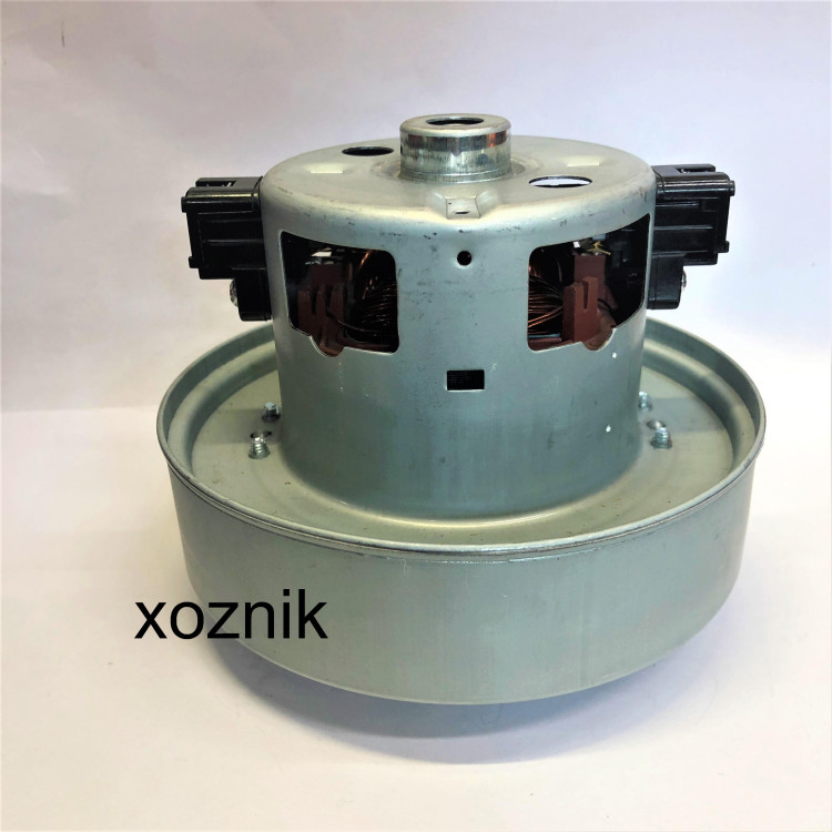 Двигатель пылесоса 1800W SAMSUNG VCM-HD112 низкий (H=112, D=134,5) с юбкой